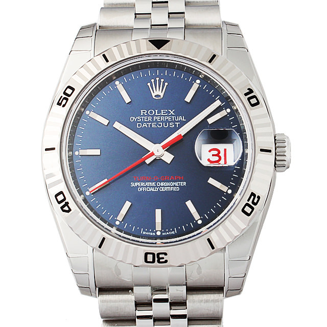116264 ロレックス(ROLEX) デイトジャスト ターノグラフ 5列ブレス  