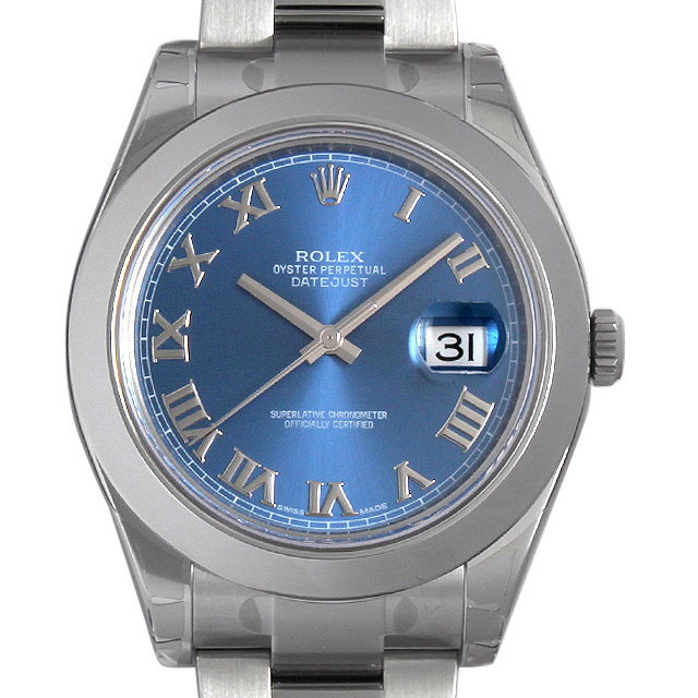 116300 ROLEX（ロレックス） デイトジャストII ブルー/ローマ 新品
