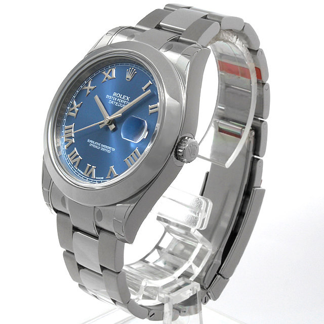 116300 ROLEX（ロレックス） デイトジャストII ブルー/ローマ 新品