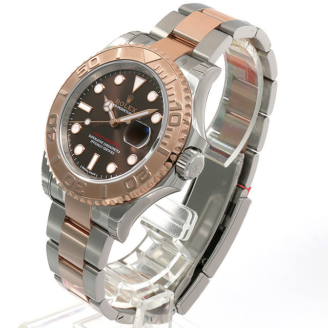 MHL. クォーツ腕時計 ブラウン/ブラック 116621 チョコレートブラウン ROLEX（ロレックス）ヨット