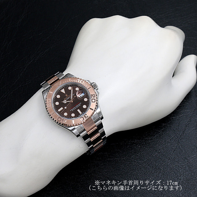 MHL. クォーツ腕時計 ブラウン/ブラック 116621 チョコレートブラウン ROLEX（ロレックス） ヨット