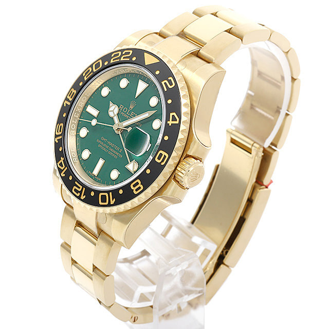 【グローバーオール】　　　　　　　　　　　　　希少オリーブグリーン ROLEX GMTマスター II 116718LN グリーンの魅力を徹底解説