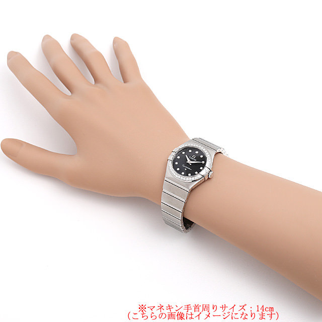 コンステレーション ブラッシュ クォーツ ベゼルダイヤ 123.15.27.60.51.001 サブ画像３