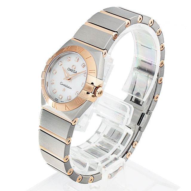 コンステレーション ブラッシュ クォーツ 12Pダイヤ 123.20.24.60.55.001 サブ画像１