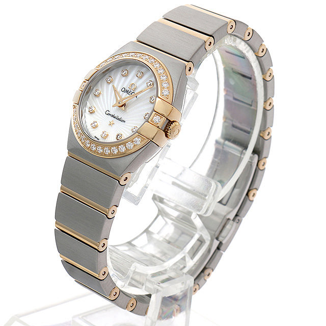 コンステレーション ブラッシュ クォーツ ベゼルダイヤ 123.25.24.60.55.004 サブ画像１