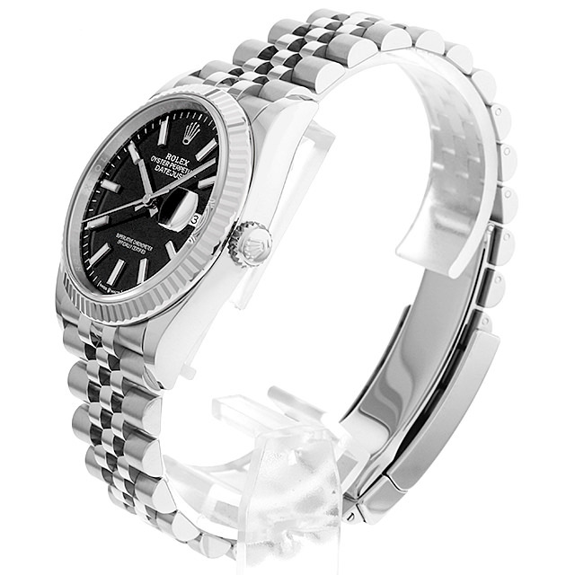 126234 ブラック/バー/5列/ジュビリーブレス ROLEX（ロレックス  