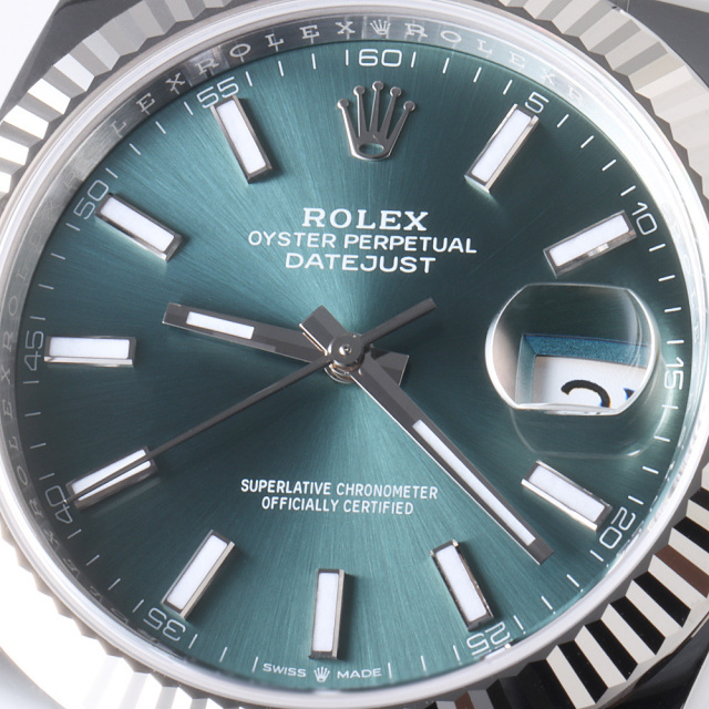 126334 ミントグリーン ROLEX（ロレックス）デイトジャスト41 新品