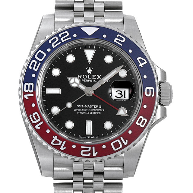 126710BLRO ジュビリーブレス ROLEX（ロレックス） GMTマスターII 新品  