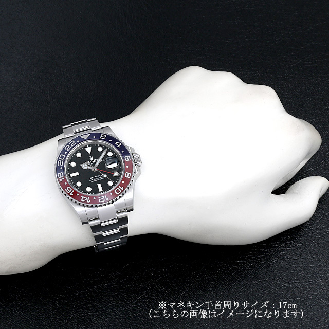 126710BLRO ROLEX（ロレックス） GMTマスターII オイスターブレス 3列