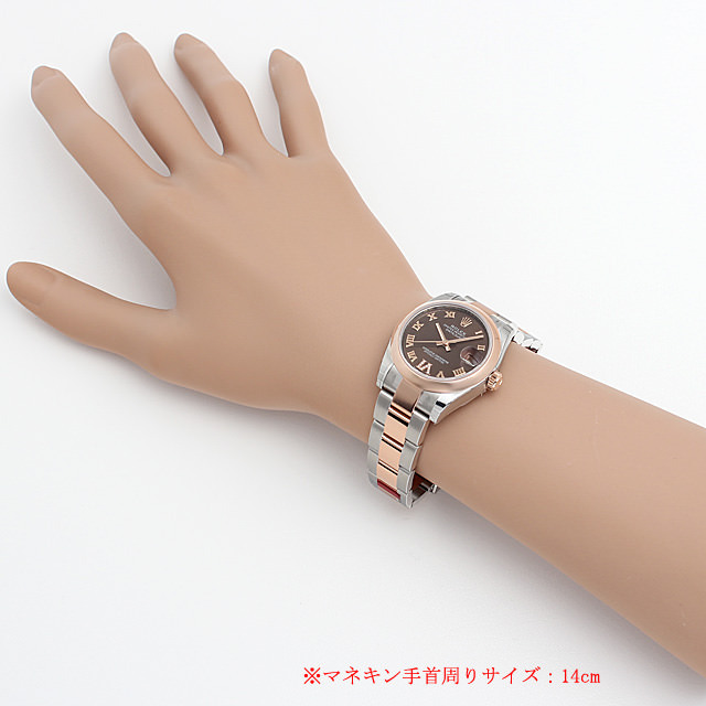 178241 ロレックス(ROLEX) デイトジャスト VIダイヤ チョコレート