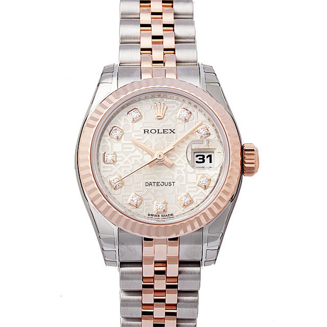 デイトジャスト 10Pダイヤ 179171G メイン画像