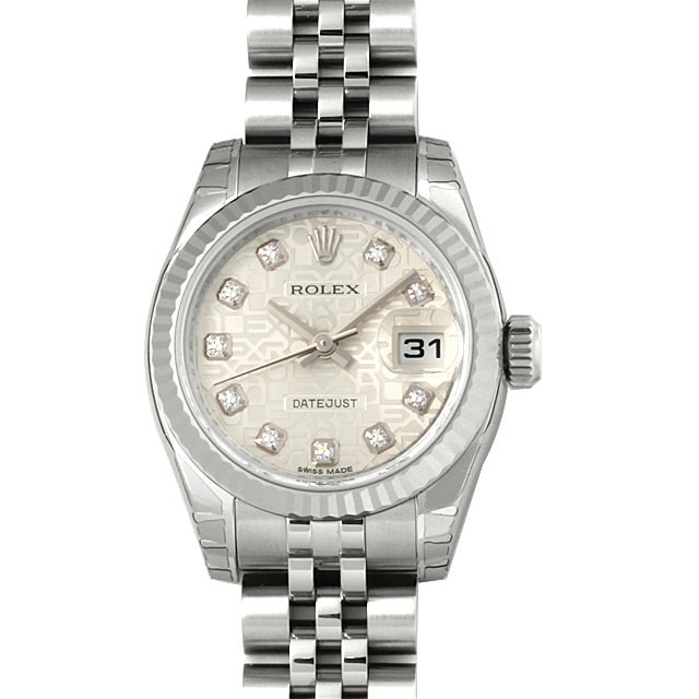 デイトジャスト 10Pダイヤ 179174G メイン画像