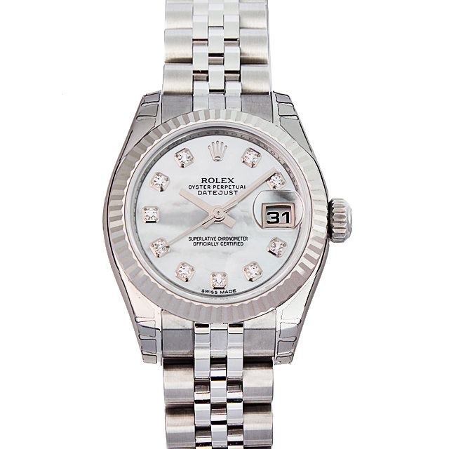 デイトジャスト 10Pダイヤ 179174NG メイン画像