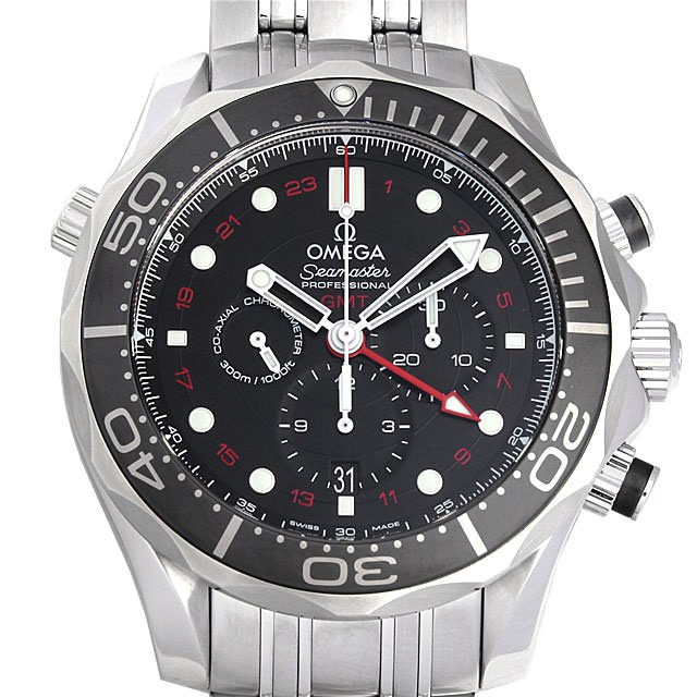 シーマスター プロダイバーズ 300M クロノグラフ GMT 212.30.44.52.01.001 メイン画像