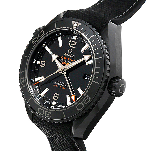 シーマスター プラネットオーシャン 600M コーアクシャル マスタークロノメーター GMT ディープブラック 215.92.46.22.01.001 サブ画像１
