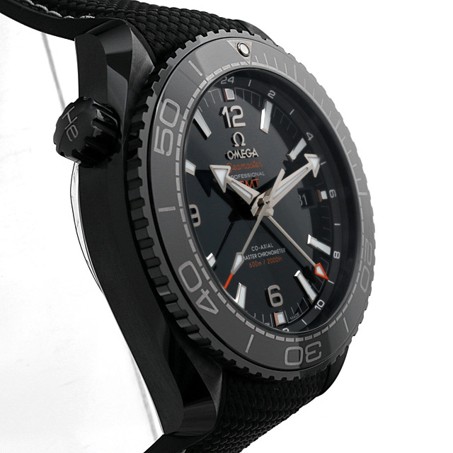 シーマスター プラネットオーシャン 600M コーアクシャル マスタークロノメーター GMT ディープブラック 215.92.46.22.01.001 サブ画像４