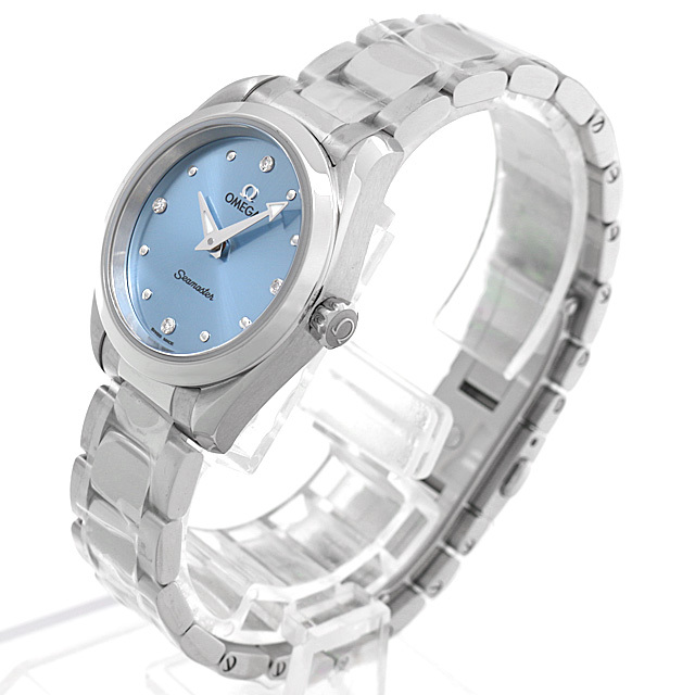 オメガ OMEGA 220.10.28.60.54.001 シーマスター アクアテラ 4Pダイヤ  