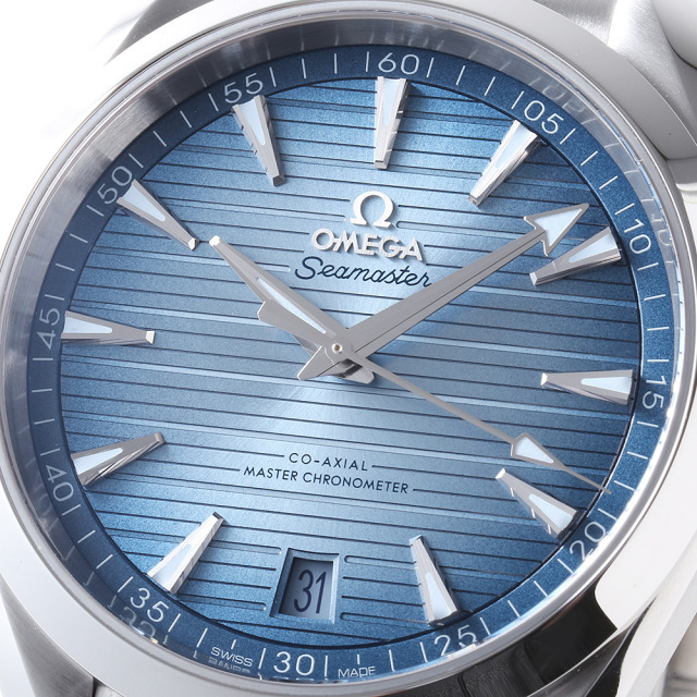 220.10.41.21.03.005 ブルー OMEGA（オメガ）シーマスター アクアテラ  