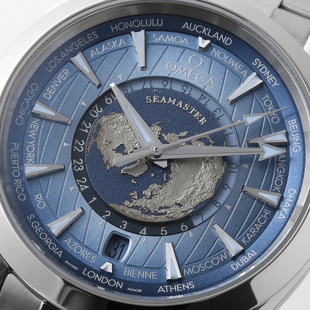 220.10.43.22.03.002 ブルー OMEGA（オメガ）シーマスター アクアテラ  
