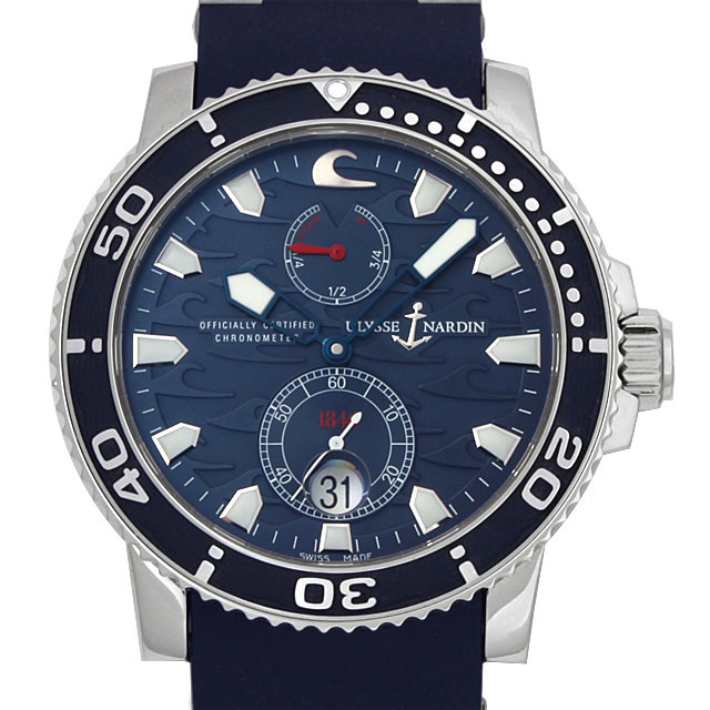 マキシ マリーンダイバー クロノメーター ブルーサーフ 263-36LE-3 メイン画像