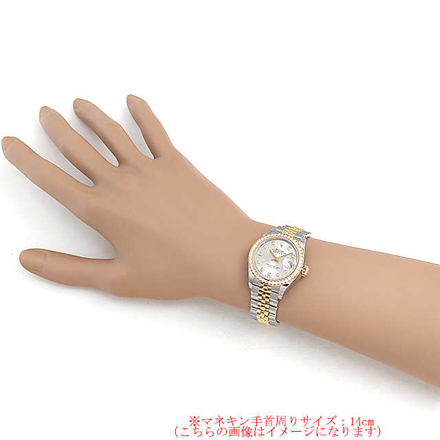 デイトジャスト28 ベゼルダイヤ ジュビリーブレス 279383RBR サブ画像３