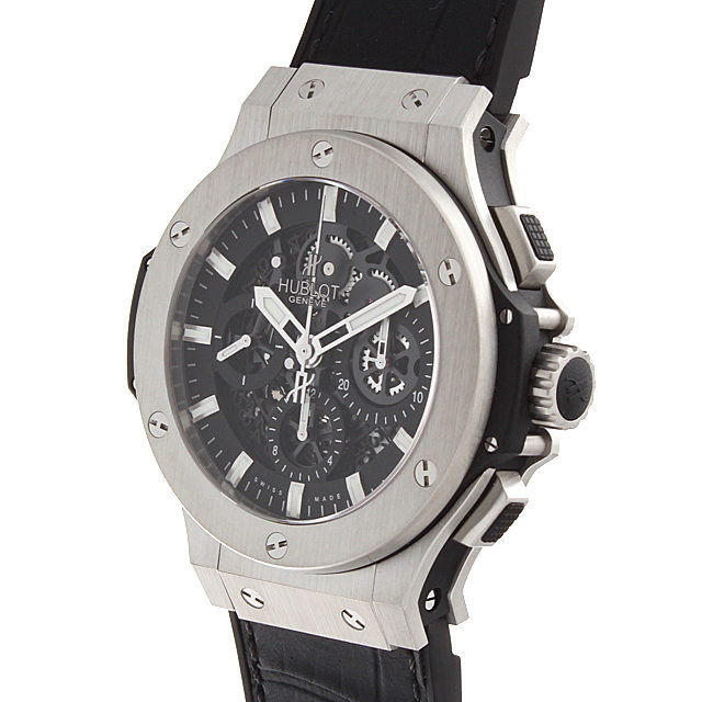 311.SX.1170.GR ウブロ(HUBLOT) ビッグバン アエロバン スチール 新品 ...