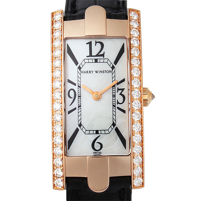ハリーウィンストン 腕時計 アヴェニュー用 本革ベルト サイズM ブルー 新品 ハリー・ウィンストン【HARRY WINSTON】アヴェニュー
