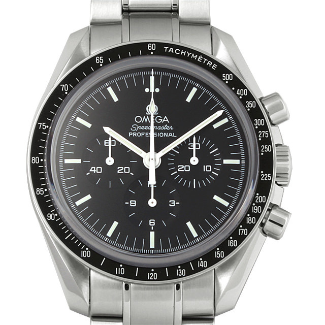 オメガ スピードマスタープロフェッショナル 3570.50 コマ3つ 幅18mm 3573-50 オメガ(OMEGA) スピードマスター プロフェッショナル