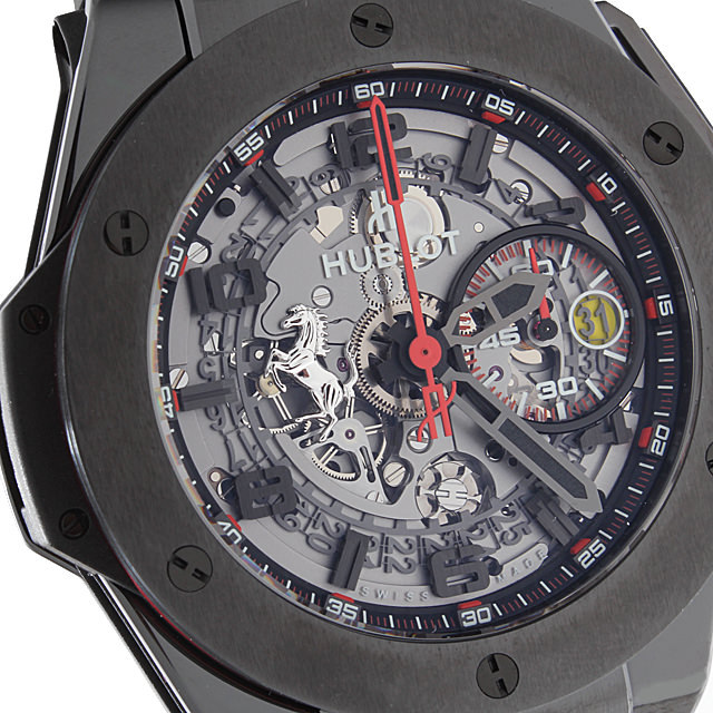 401.CX.0123.VR ウブロ(HUBLOT) ビッグバン フェラーリ オールブラック