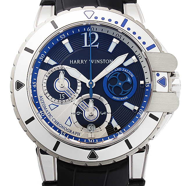 ハリーウィンストン(HARRY WINSTON) オーシャンダイバー クロノグラフ  