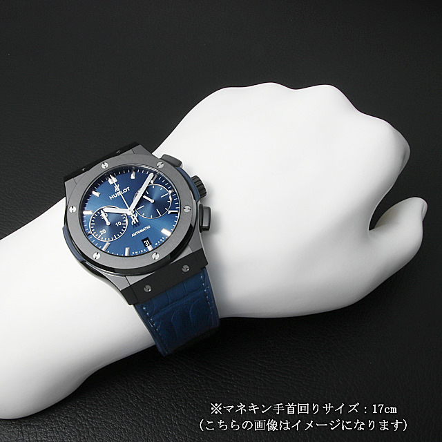 クラシックフュージョン クロノグラフ セラミックブルー 521.CM.7170.LR サブ画像４