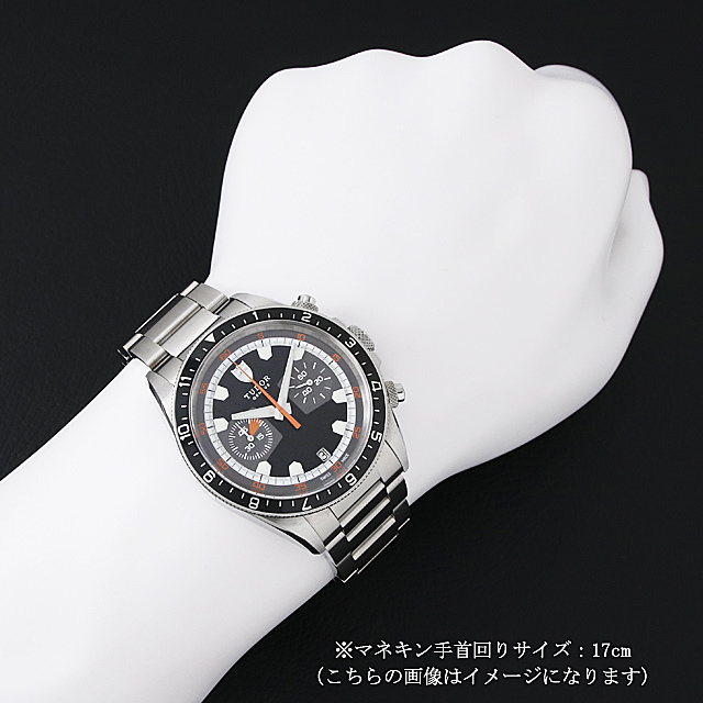 70330N ブラック×グレー TUDOR（チューダー） ヘリテージ クロノグラフ  