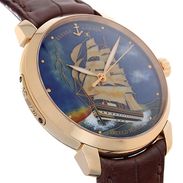 Classico Enamel Amerigo Vespucci Limited Edition of 30 pieces 8156-111-2/AV Sub-image 4