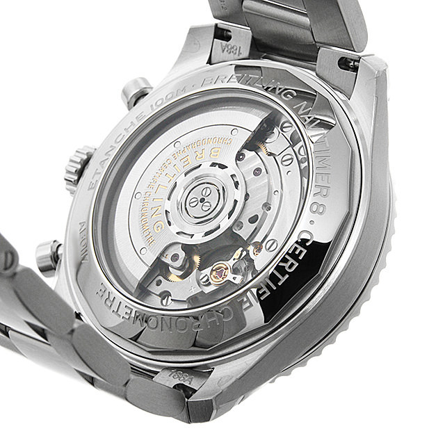 ナビタイマー8 B01 クロノグラフ43 A008B-1PSS サブ画像２