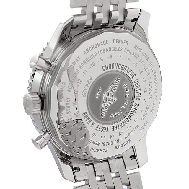 ナビタイマー ワールド A242G71NP(A24322) サブ画像２