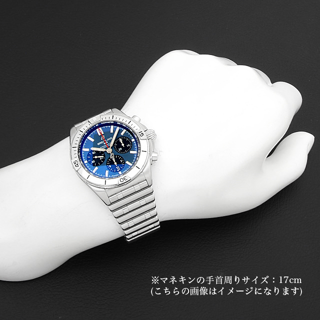 クロノマット B01 42 AB0134101C1A1(AB0134) サブ画像４