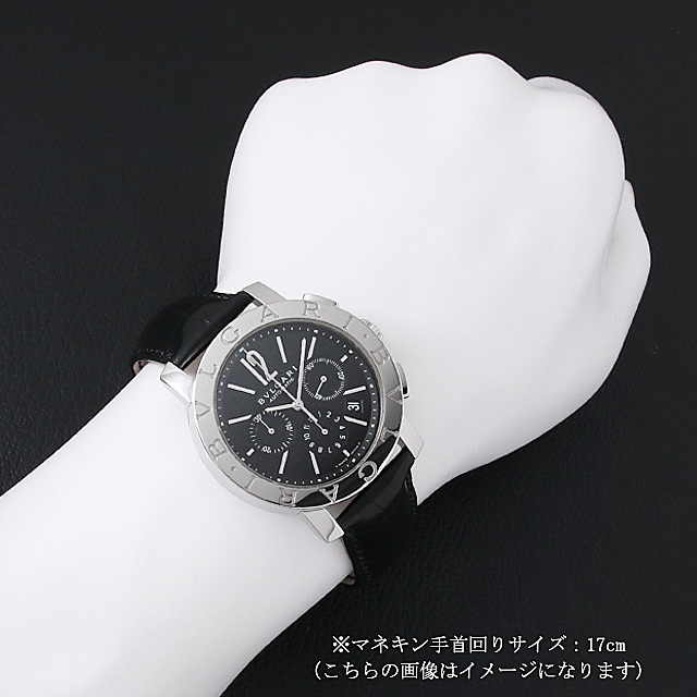 ブルガリブルガリ クロノグラフ BB42BSLDCH サブ画像３