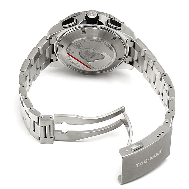 TAG Heuer タグホイヤー アクアレーサークロノグラフ CAK2110 中古)TAG HEUER タグ・ホイヤー アクアレーサー 500M クロノ