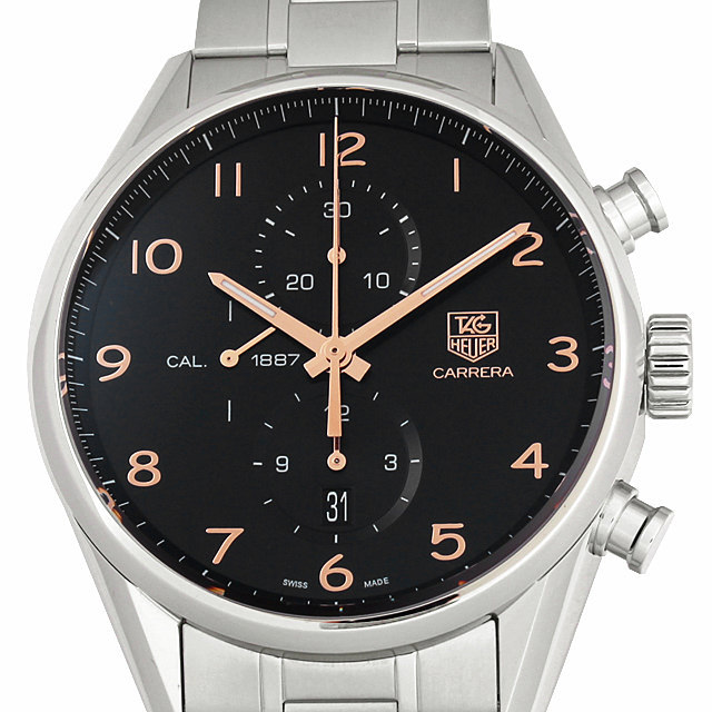 タグホイヤー カレラ クロノグラフ エレガンス Cal.1887 CAR2014.BA0796 新品 メンズ