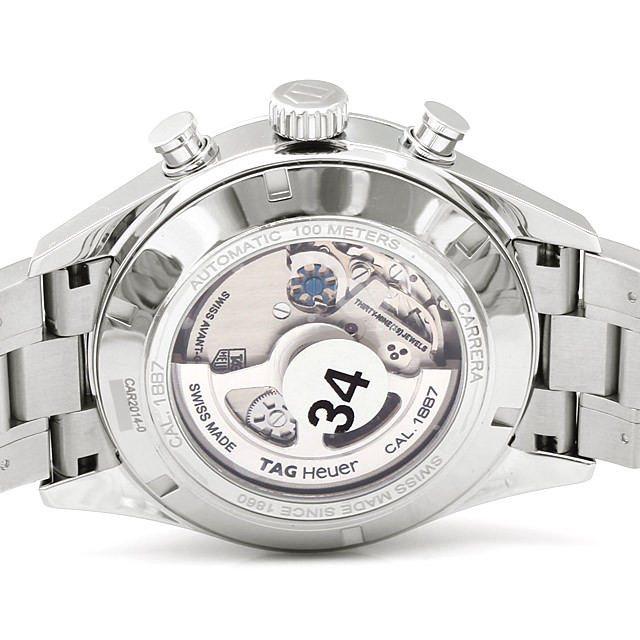 タグホイヤー カレラ クロノグラフ エレガンス Cal.1887 CAR2014.BA0796 新品 メンズ