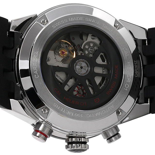 タグホイヤー カレラ ホイヤー01 クロノグラフ CAR201Z.FT6046 新品 メンズ