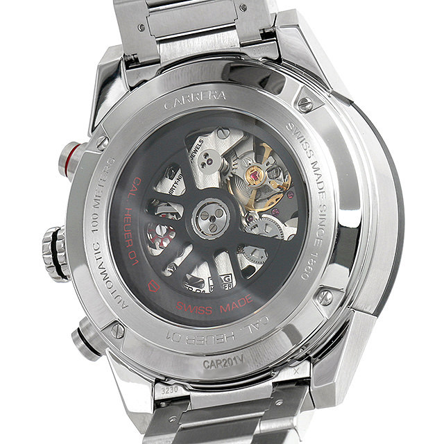 タグホイヤー カレラ キャリバー ホイヤー01クロノグラフ CAR201V.BA0714 新品 メンズ