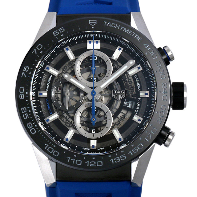 タグホイヤー カレラ キャリバー ホイヤー01 ブルータッチエディション CAR2A1T.FT6052 新品 メンズ