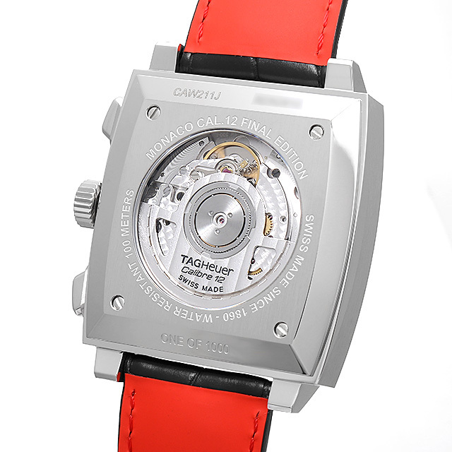 TAG HEUER Monaco Chronograph Calibre 12 Limited edition of 1000 pieces CAW211J. FC6476 New Men's