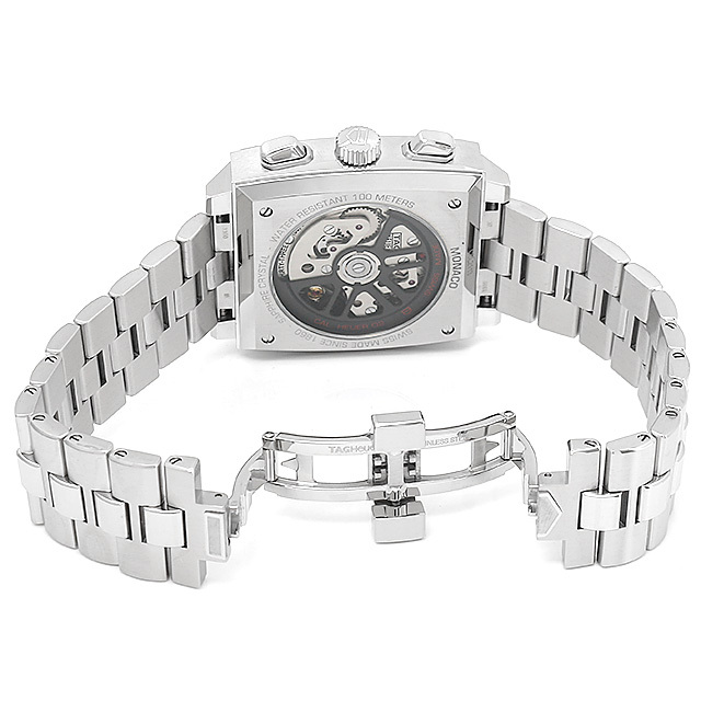 TAG HEUER Monaco Calibre Heuer 02 Chronograph CBL2113. BA0644 New Men's