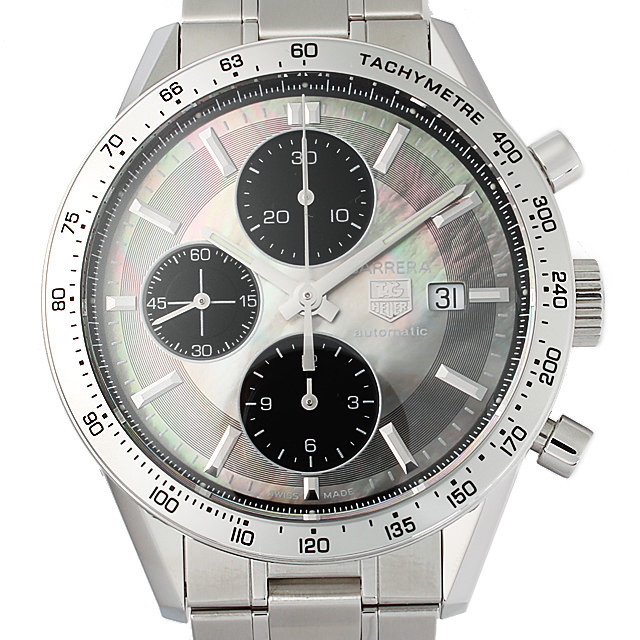 タグホイヤー(TAG Heuer) カレラ ムーンパール 世界限定3000本 CV201P  