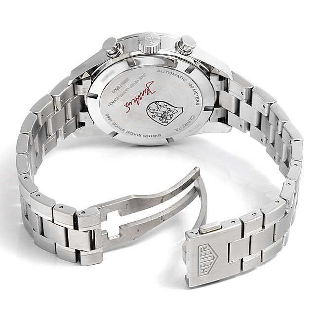 タグホイヤー カレラ クロノグラフ ジャックホイヤーキャリバー17 CV2119.BA0722 新品 メンズ