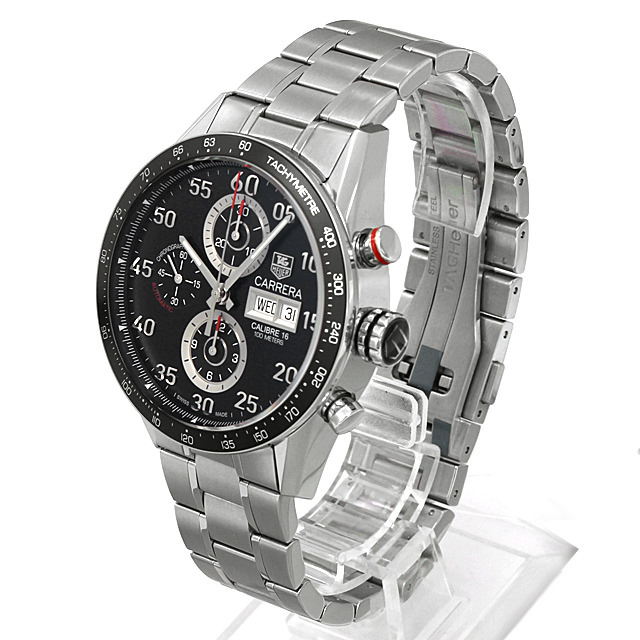 タグホイヤー カレラ キャリバー16 デイデイト クロノグラフ CV2A10.BA0796 新品 メンズ