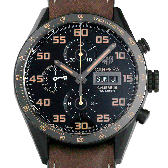 国内正規品 美品 タグホイヤー カレラ キャリバー16 デイデイト クロノグラフ CV2A84.FC6394 TAG Heuer(タグホイヤー) カレラ キャリバー16