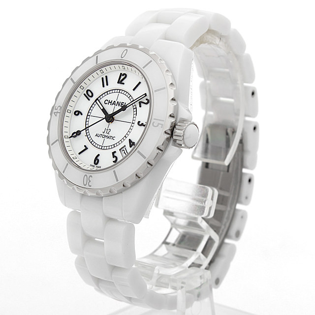 H0970 シャネル(CHANEL) J12 白セラミック 新品 | 高級ブランド時計の  